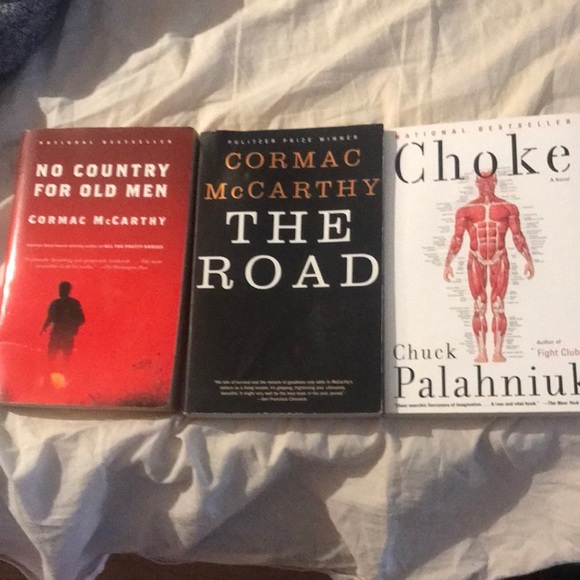 Other - Cormac McCarthy The Road, No Country for Old Men and Choke by Chuck Palahniuk
